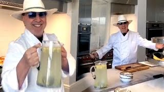 Tommy Mottola y Thalía muestran lo que comen durante la Pascua
