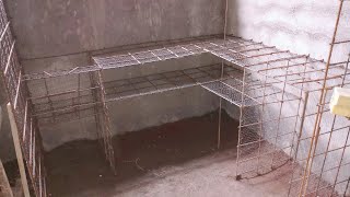 kitchen shelves cupboard wardrobe making process