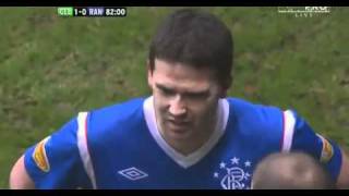 David Healy Brutal Foul attack on James Forrest