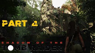 Shadow of the Tomb Raider 2018 PART 4 Walkthrough - Climbing Maze , Saving Prince [Full Game]
