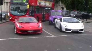 Ferrari 458 Vs Lamborghini LP560-4