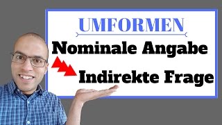 C1 Verbalisierung ( indirekte Fragesätze )