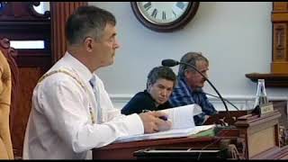 Last full DCC meeting before elections provided a series of final moments