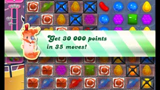 Candy Crush Saga Level 1785 walkthrough (no boosters)