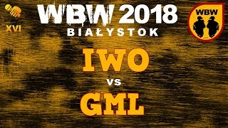 IWO vs GML ? WBW 2018 ? Białystok (1/4) Freestyle Battle