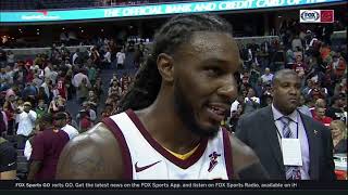 Jae Crowder discusses LeBron's spectacular night & Cleveland Cavaliers being the attacker