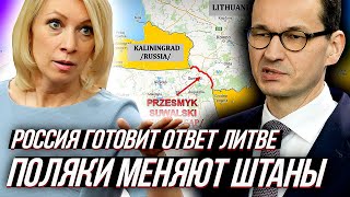 РОССИЯ НЕ ОТВЕТИЛА ЛИТВЕ, а Польша уже напряглась..