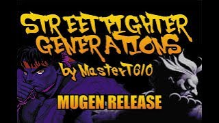 Street Fighter Generations by MasterT610 Mugen Release