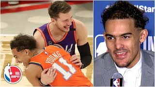 Trae Young told Luka Doncic to shoot half-court buzzer-beater in Rising Stars game | NBA Sound