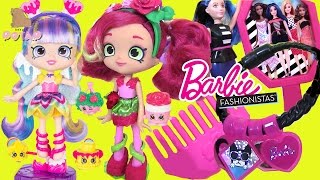 #Куклы Шопкинс. Rosie Bloom. Rainbow Kate. Шопкинс Мультик! Игрушки Барби в Макдональдс