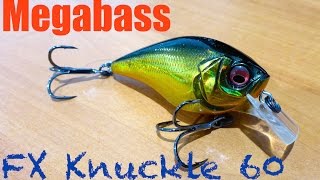Megabass FX Knuckle 60 Review + Underwater Footage
