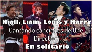 Los chicos cantando canciones de 1D en solitario