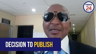 WATCH: Kenny Kunene refuses to comment on Cyril's sex scandal