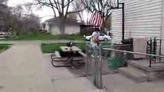 Stupid Basketball stunt