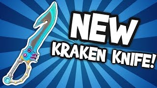 TRADING FOR THE NEW KRAKEN KNIFE! (ROBLOX)