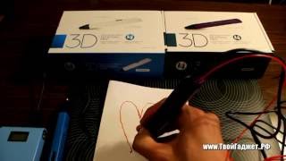3Д ручка V4 RR600A и RP800A. Обзор, инструкция по применению