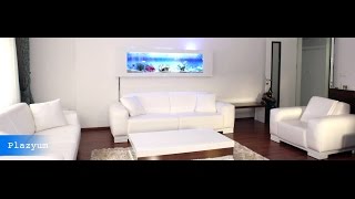 Akvaryumun Keyifli Adı PLAZYUM Duvar Akvaryumları