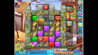 Pet Rescue Saga Level 218 Walkthrough