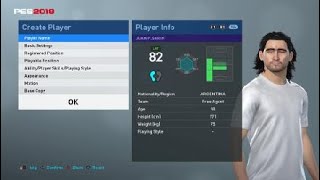 PES 19 HOW TO CREATE SORIN
