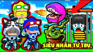 SIÊU NHÂN TỨ TRỤ #1: MÈO SIMMY BỊ BẮT CÓC | PHONG CẬN VÀ MR VỊT x SIRO TIÊU DIỆT CÂY ĂN THỊT NGƯỜI