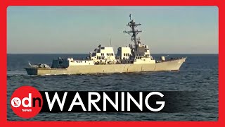 TENSE Stand-off Between Russian and US Warships