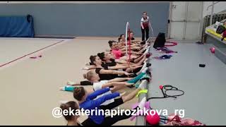 Девочки творят чудеса на сборе в Израиле с Екатериной Пирожковой. Художественная гимнастика
