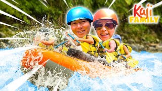 Rapid RIVER RAFTING in Japan! Fun Outdoor Water Sport Activity!