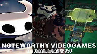 Noteworthy Video Games - Highlights 1/13/2020