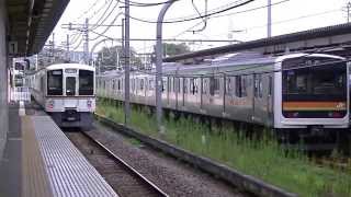 西武池袋線　4000系回送　東飯能駅通過