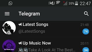 Change Telegram theme 2017