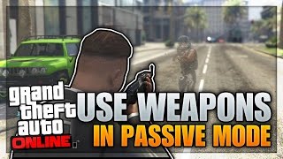 (PATCHER) GTAV |GOD MODE| SOLO (1.29) #GUN IN PASSIVE MODE#
