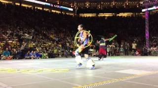Gathering of Nations Hoop Dance Special Tony Duncan vs Nakoda Larance