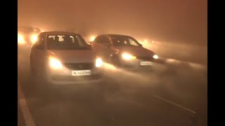 New Year 2018: Dense fog in Delhi-NCR, visibility less than 50 meter