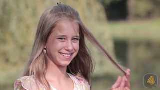Demo-reel of young model Britt