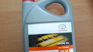 Моторное масло Toyota Fuel Economy 5w30 5л.