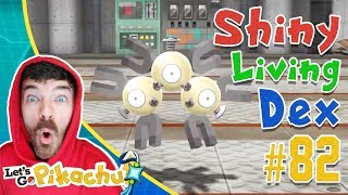 SHINY MAGNETON HUNTING DAY 3! Pokemon Let's Go Pikachu Extreme Shiny Living Dex #82