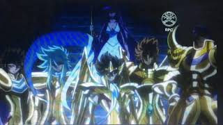 Athena hablando con sus Santos sobre la Diosa Pallas(Español Latino)SS OMEGA 2° TEMPORADA
