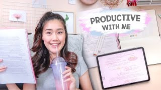 Get Productive With Me / สัปดาห์สอบที่ต้องขยัน! Peanut Butter