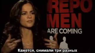 Интервью Элис Браги - Alice Braga interview - rus