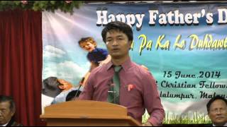 Evan  Biak Hlei Sum Sermon, June 15, 2014 LCF, MLS