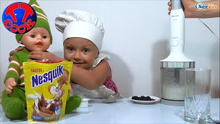 ✔ Baby Born Doll. Десерт для Куклы Бэби Борн от Повара Ярославы. Oyuncak Bebek. Серия 24 ✔