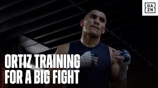 Vergil Ortiz Jr. Putting That Work In At The Gym
