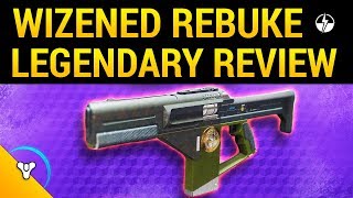 Iron Banner: The Wizened Rebuke - Fusion Rifle Review