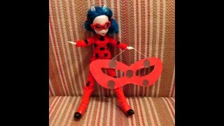 МаСкА Леди Баг/handmade/DIY Mask Lady Bug