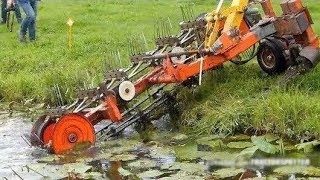Автоматизированная Расчистка русла каналов и рек. Германия