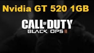 Black Ops 2 Test With Nvidia Gt 520M 1GB