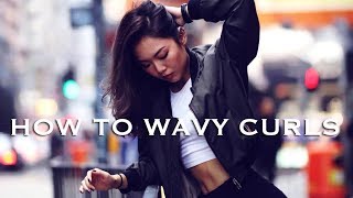 How I Do My Wavy Curls△日常自然卷髮造型 | ItsJessicaW