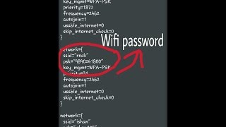 How to hack Wifi passwords with root browser 2017
