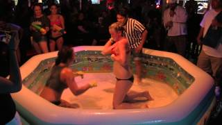 8/5/15 - Fight #3: Mimi vs. Candice - Female Oil Wrestling Matches