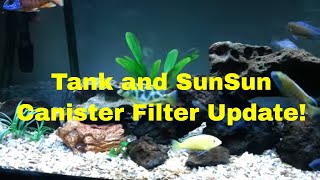 Cichlid 60 Gal Tank & Sunsun 302 Canister Update